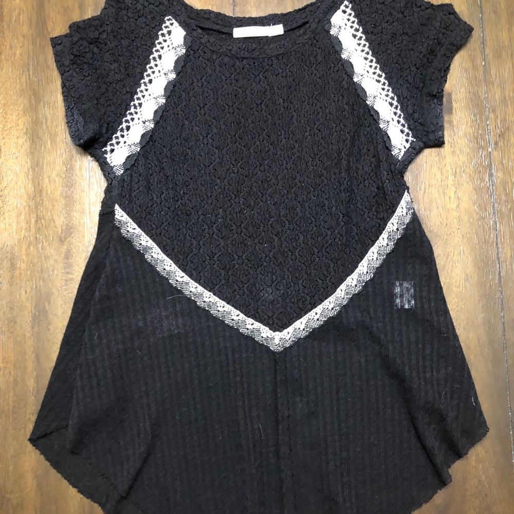 Black work shirt